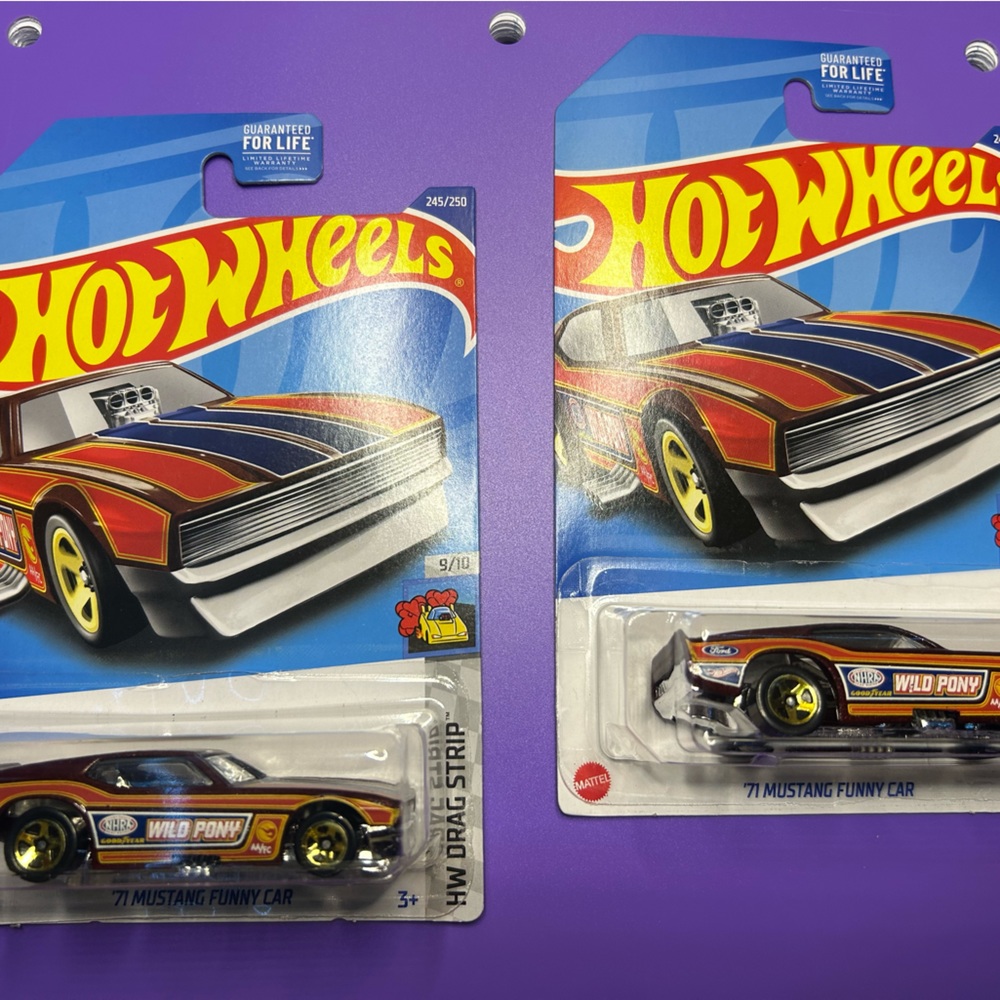 Hot Wheels '71 Mustang Funny Car 2022 treasure hunt